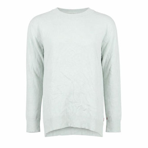 Levi's Women's Green Cotton Crew Neck Long Sleeve Jumper Size S