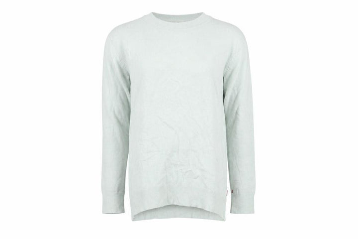 Levi's Women's Green Cotton Crew Neck Long Sleeve Jumper Size S
