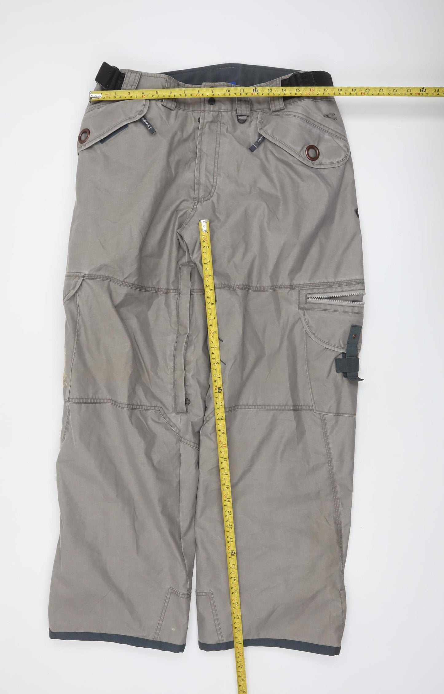O'Neill Men's Grey Cargo Trousers 2XL Freedom Series Outdoor Workwear