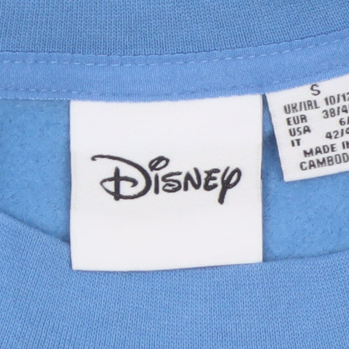 Disney Women’s Blue Stitch Pullover Sweatshirt Size S