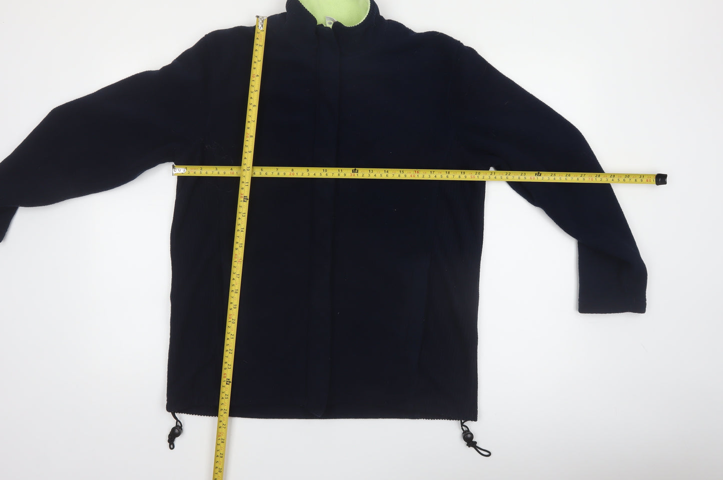 Target Women's Black Fleece Jacket Size 12 Full Zip Lined Winter Coat