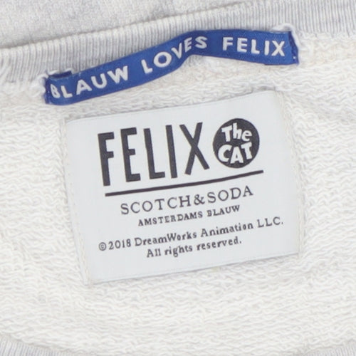 Scotch & Soda Women’s Grey Felix the Cat Sweatshirt XS