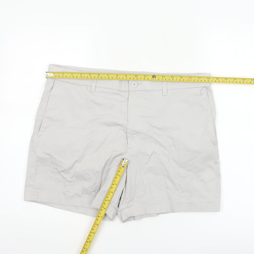 Marks and Spencer Autograph Men's Beige Chino Shorts Size 36 Regular Fit
