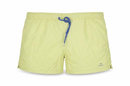 GANT Men's Yellow 2XL Swim Shorts Quick Dry Elastic Waist