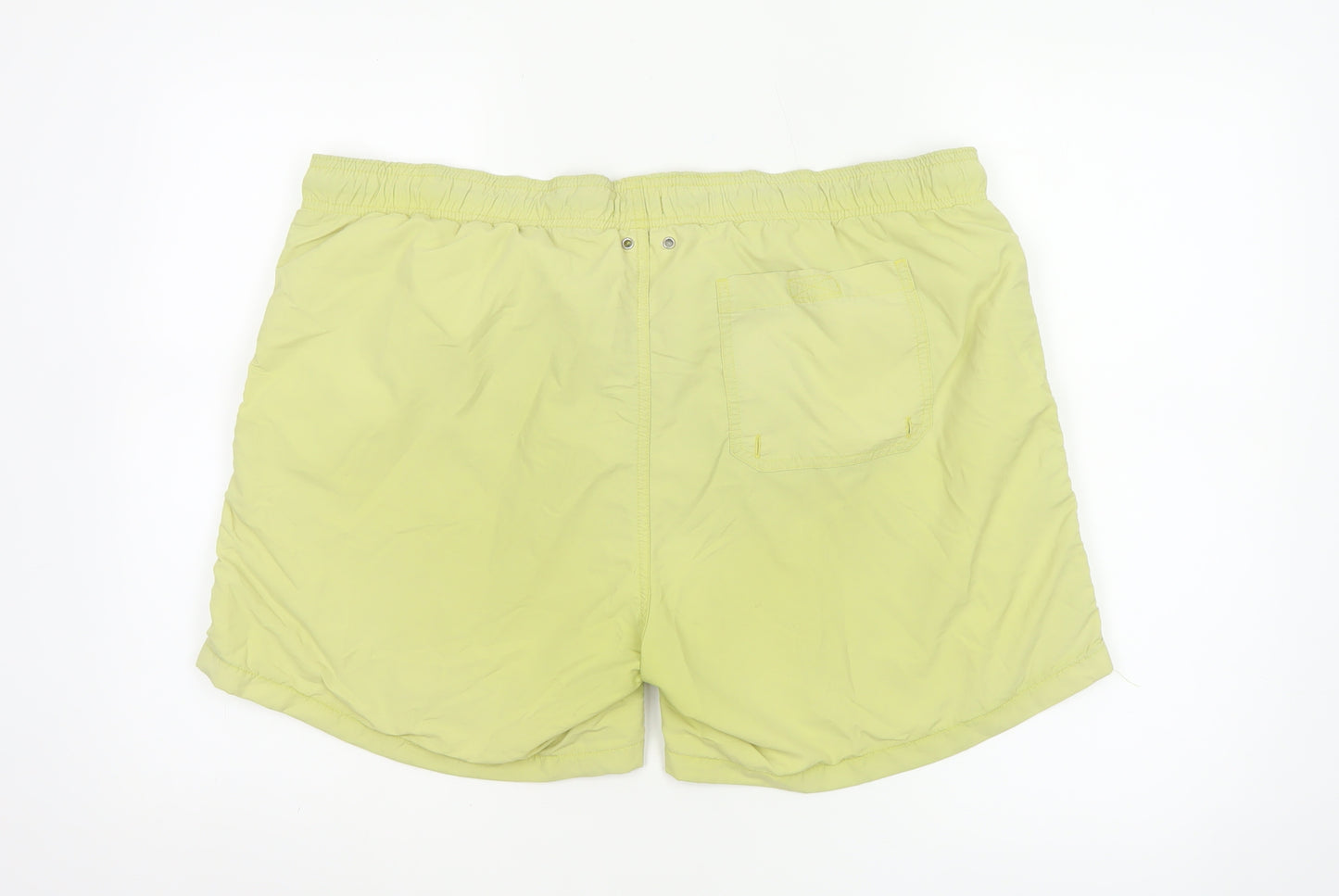 GANT Men's Yellow 2XL Swim Shorts Quick Dry Elastic Waist