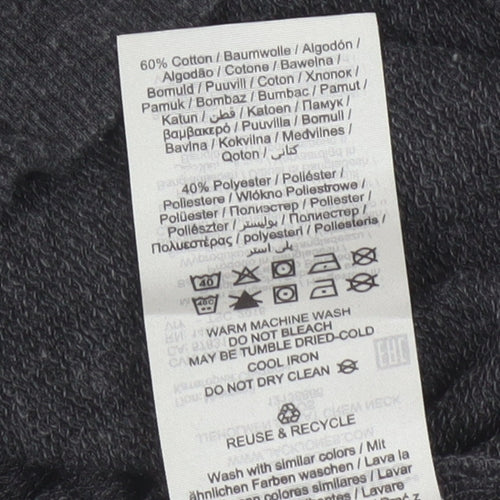 Jack & Jones Men's Grey Pullover Sweatshirt M Regular Fit