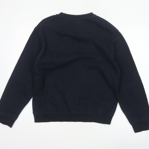 Rock On Ruby Women Black S Pullover Sweatshirt Cotton Blend