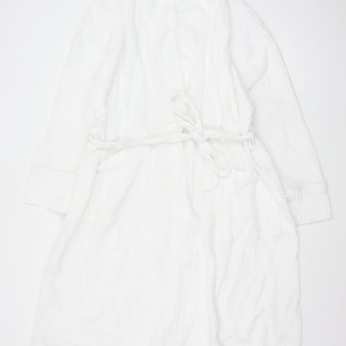 Marks and Spencer Autograph Women’s White Cotton Kimono Robe L