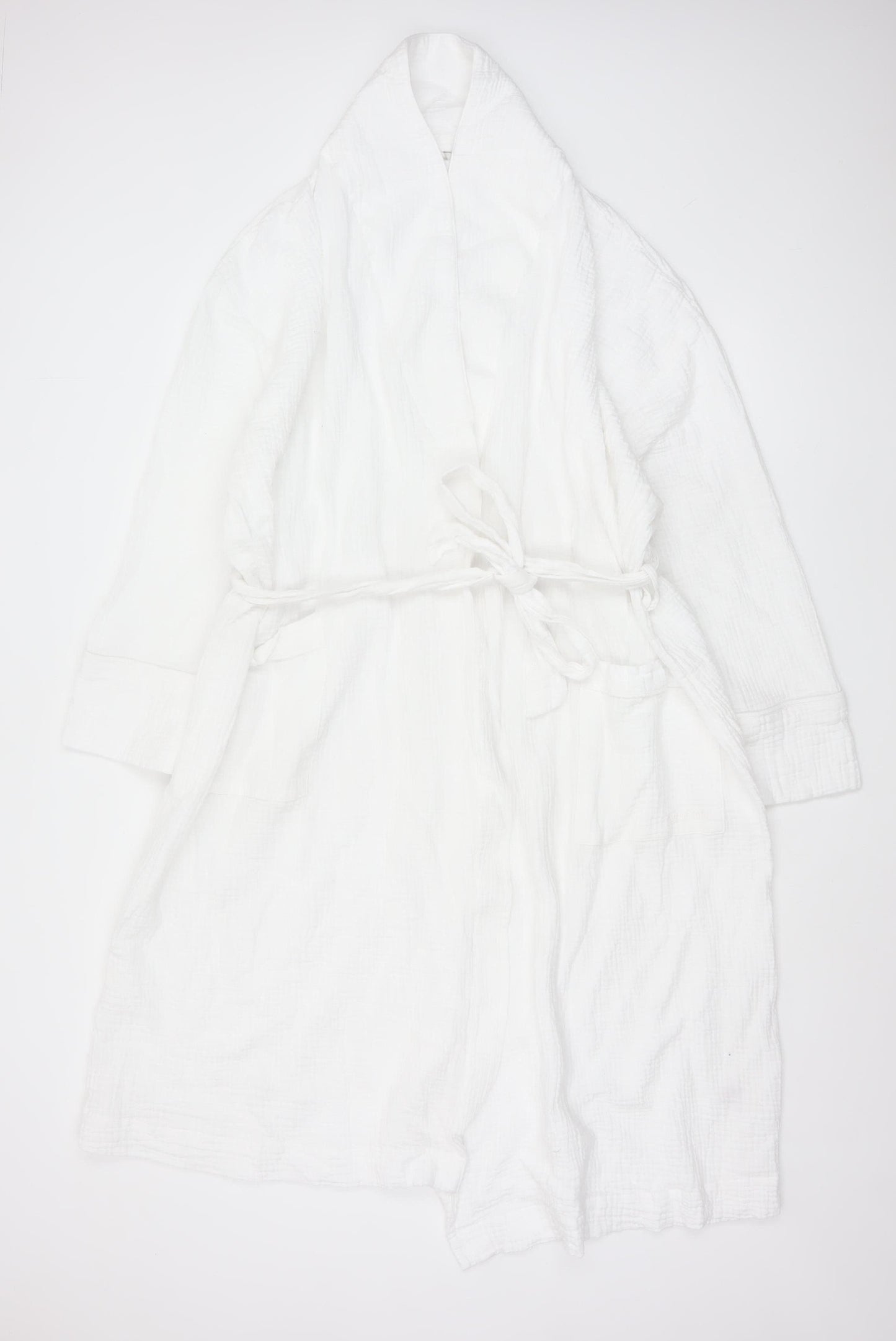Marks and Spencer Autograph Women’s White Cotton Kimono Robe L