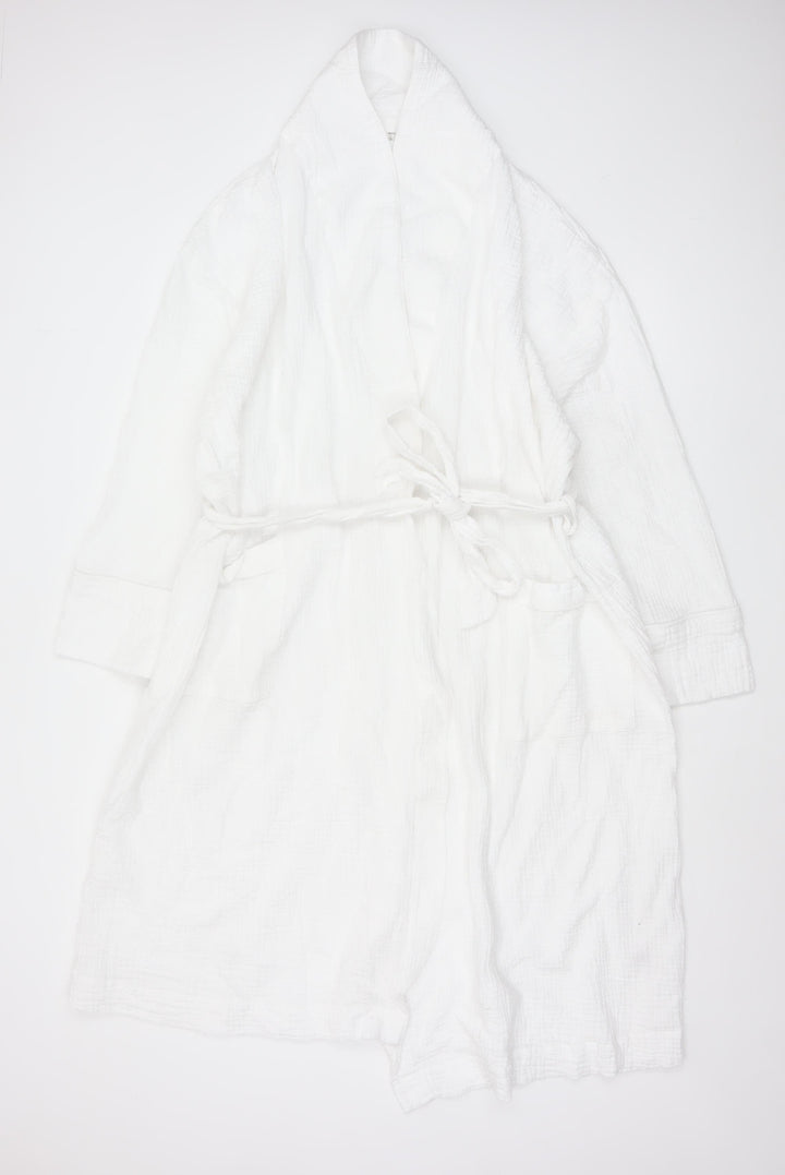 Marks and Spencer Autograph Women’s White Cotton Kimono Robe L