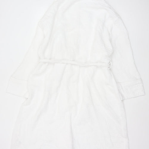 Marks and Spencer Autograph Women’s White Cotton Kimono Robe L