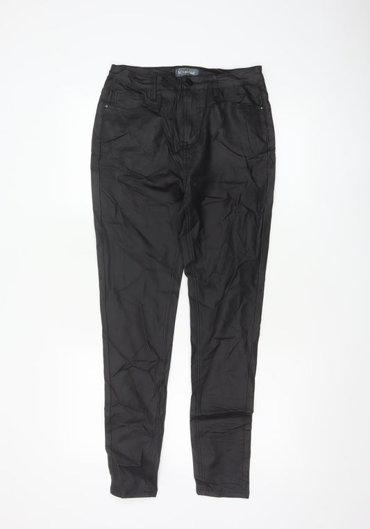 Sosandar Women Black Size 12R Skinny Stretch Jegging Trousers