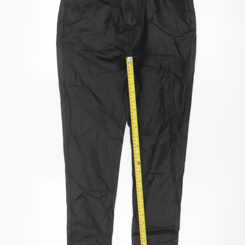 Sosandar Women Black Size 12R Skinny Stretch Jegging Trousers