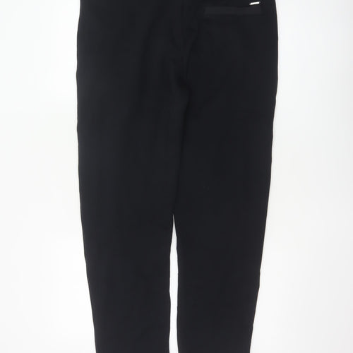 Marks and Spencer Men’s Black Jogger Trousers L Zip Pockets