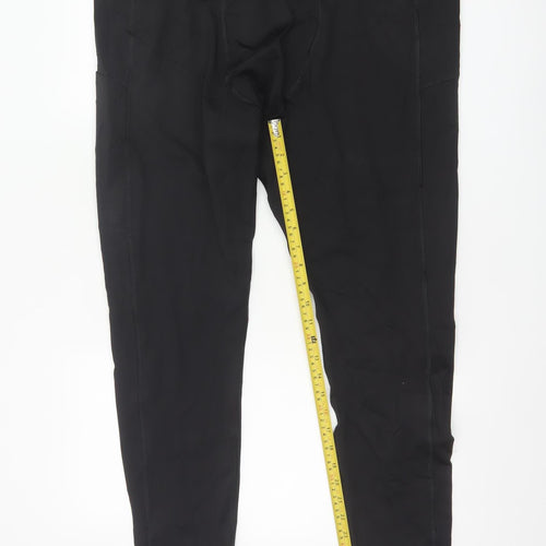 Marks and Spencer Goodmove Men's Black 3XL Running Compression Leggings