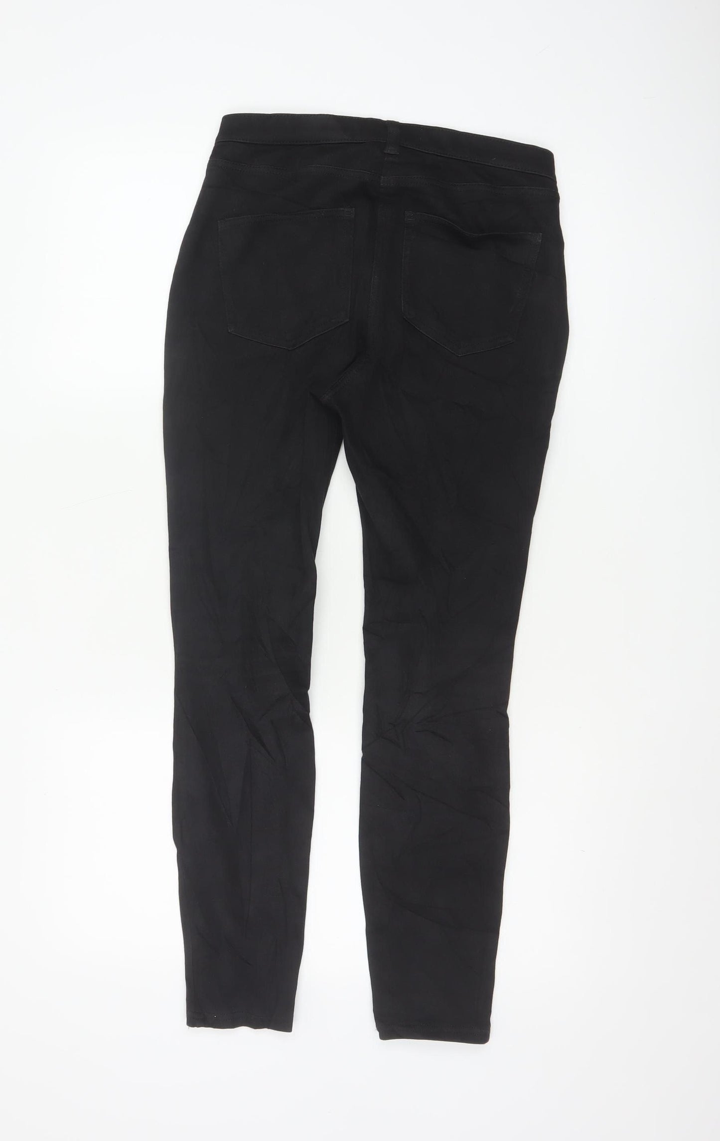 Next Women's Black Jersey Denim Jegging Size 8 Skinny Fit