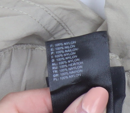 The North Face Men's Beige Convertible Cargo Trousers M Regular