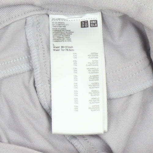 Uniqlo Women’s Grey Jegging Style Slim Fit Stretch Trousers Size L