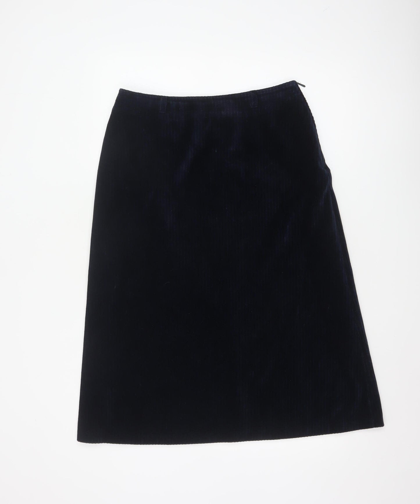 Lapidus of Sweden Women's Black Corduroy A-Line Skirt Size 16