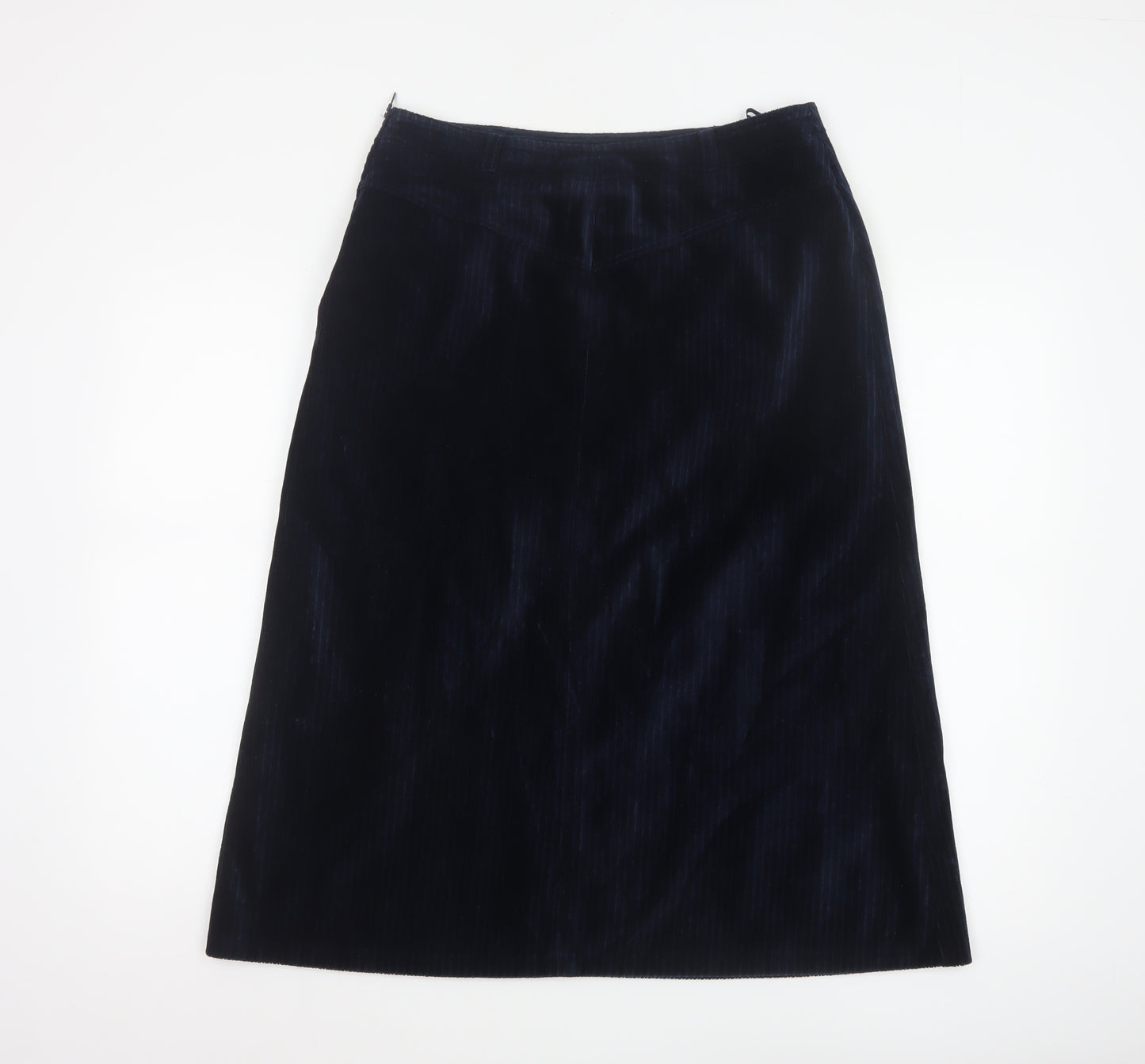Lapidus of Sweden Women's Black Corduroy A-Line Skirt Size 16