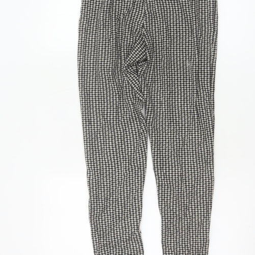 Hollister Women's Black Houndstooth Knit Leggings XS Slim Fit