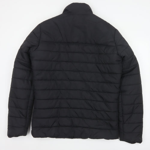 Hummel Mens Black Puffer Jacket Medium Fleetwood Town FC