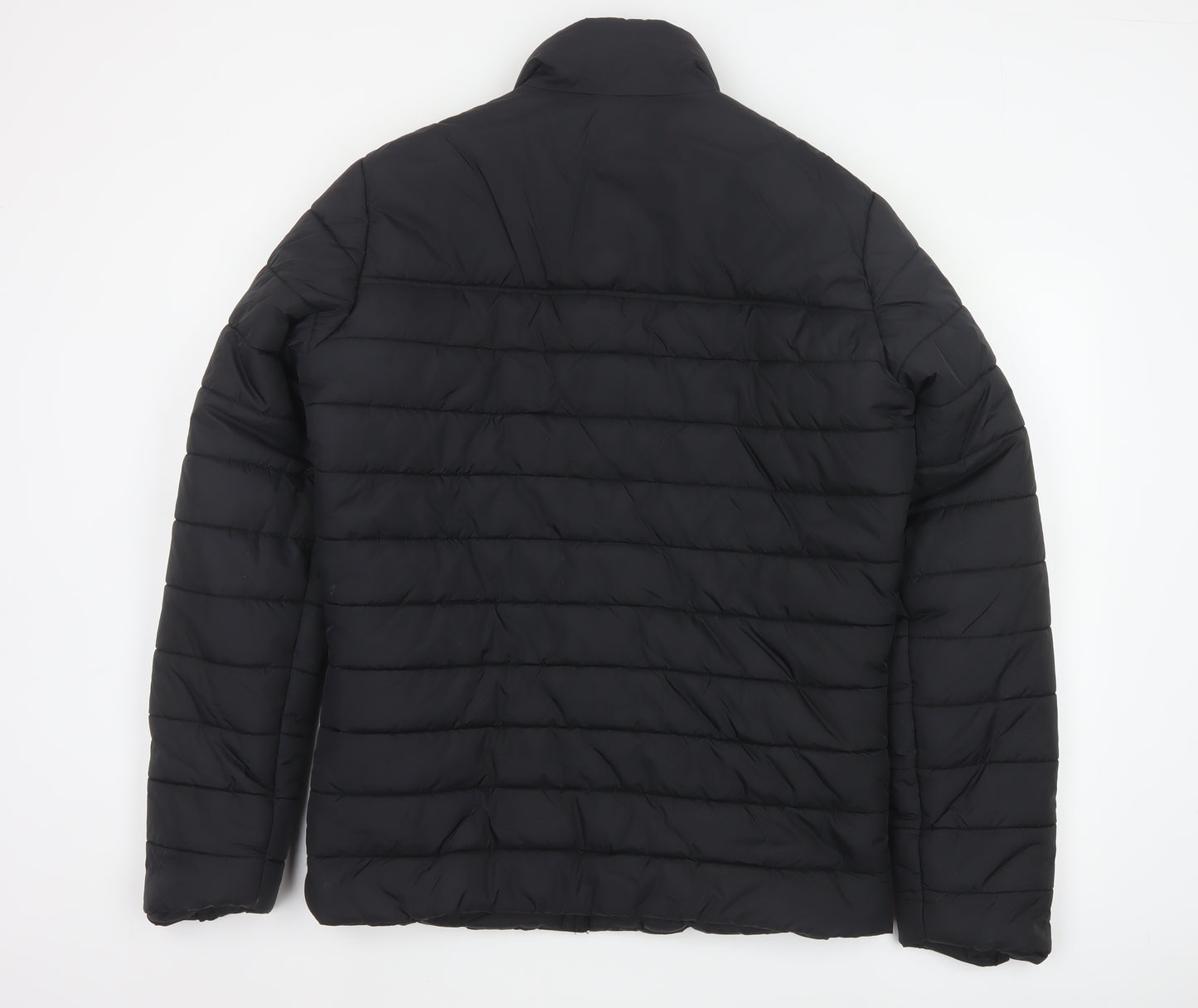 Hummel Mens Black Puffer Jacket Medium Fleetwood Town FC