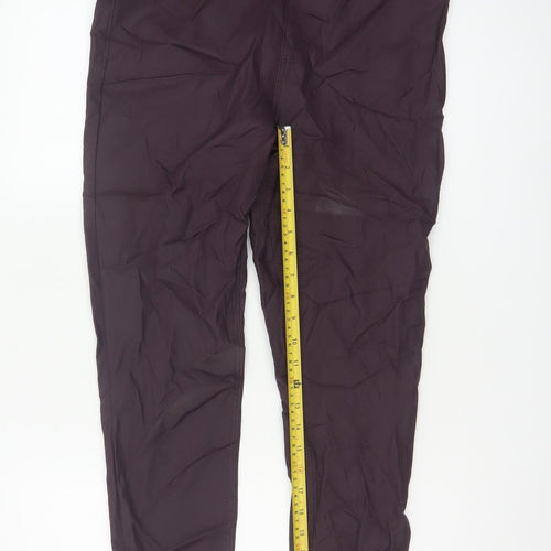 Marks and Spencer Women’s Dark Grape Jeggings Size 14 Regular Fit Stretch Mid Rise