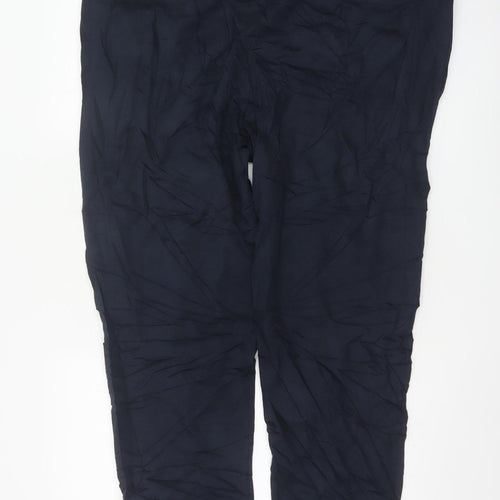 Marks and Spencer Men’s Blue 2XL Short Jersey Jogger Trousers