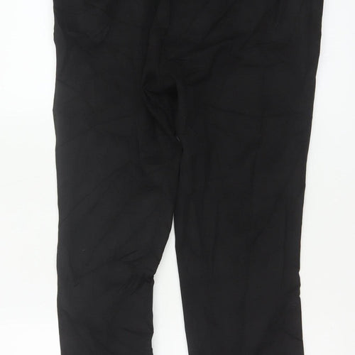 Marks and Spencer Women's Black Slim Trousers Size 12 Long
