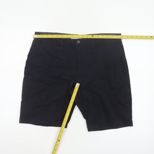 Marks and Spencer Men’s Black 36 Regular Stretch Chino Shorts
