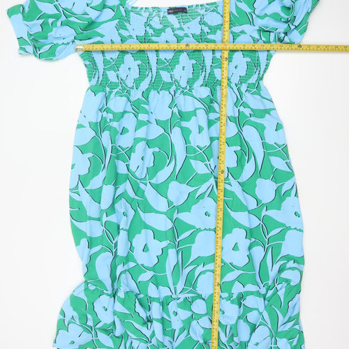 Marks and Spencer Women’s Multicoloured Floral A-Line Dress Size 20