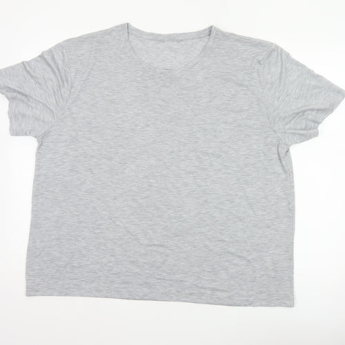 Marks and Spencer Women's Grey Size 18 Basic Short Sleeve T-Shirt