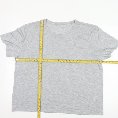 Marks and Spencer Women's Grey Size 18 Basic Short Sleeve T-Shirt