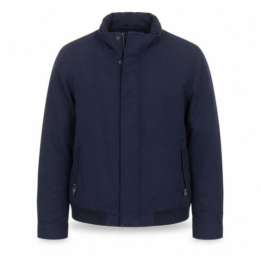 Banana Republic Men’s Blue Bomber Jacket S Nylon Cotton Lined
