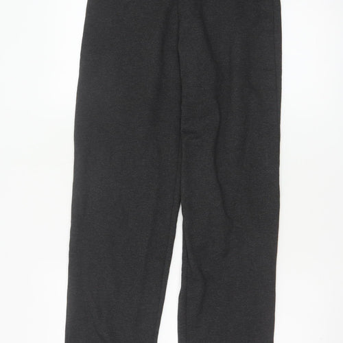 Marks and Spencer Women’s Black Jersey Straight Leg Trousers Size 10
