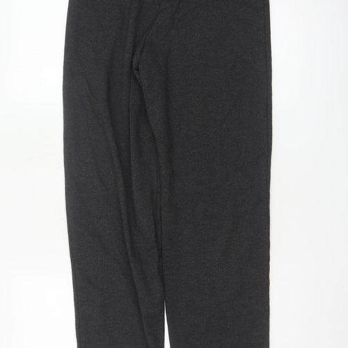 Marks and Spencer Women’s Black Jersey Straight Leg Trousers Size 10