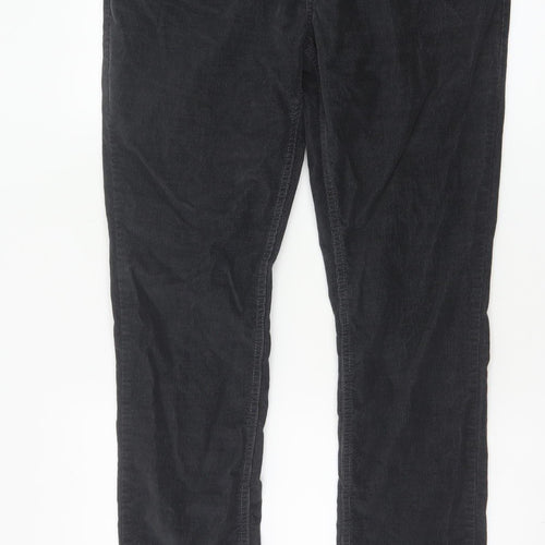 Phase Eight Women’s Black Corduroy Chino Trousers Size 14