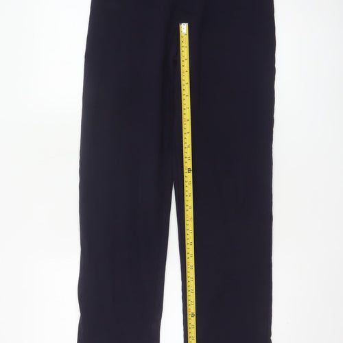 Marks and Spencer Women's Black Size 10L Cotton Stretch Leggings