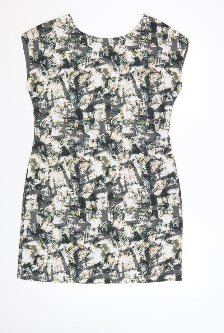Great Plains Women's Multicoloured V-Neck Sheath Dress M