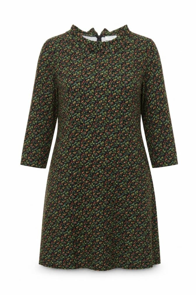 Laura Ashley Women's Multicoloured Floral A-Line Dress Size 18