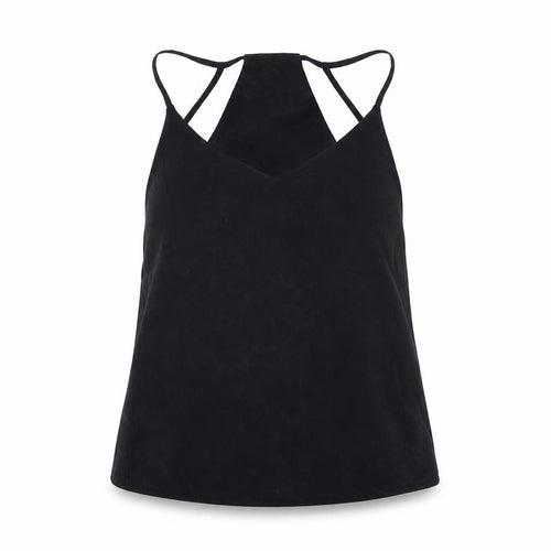 Whistles Women's Black Silk Camisole Tank Top UK 8