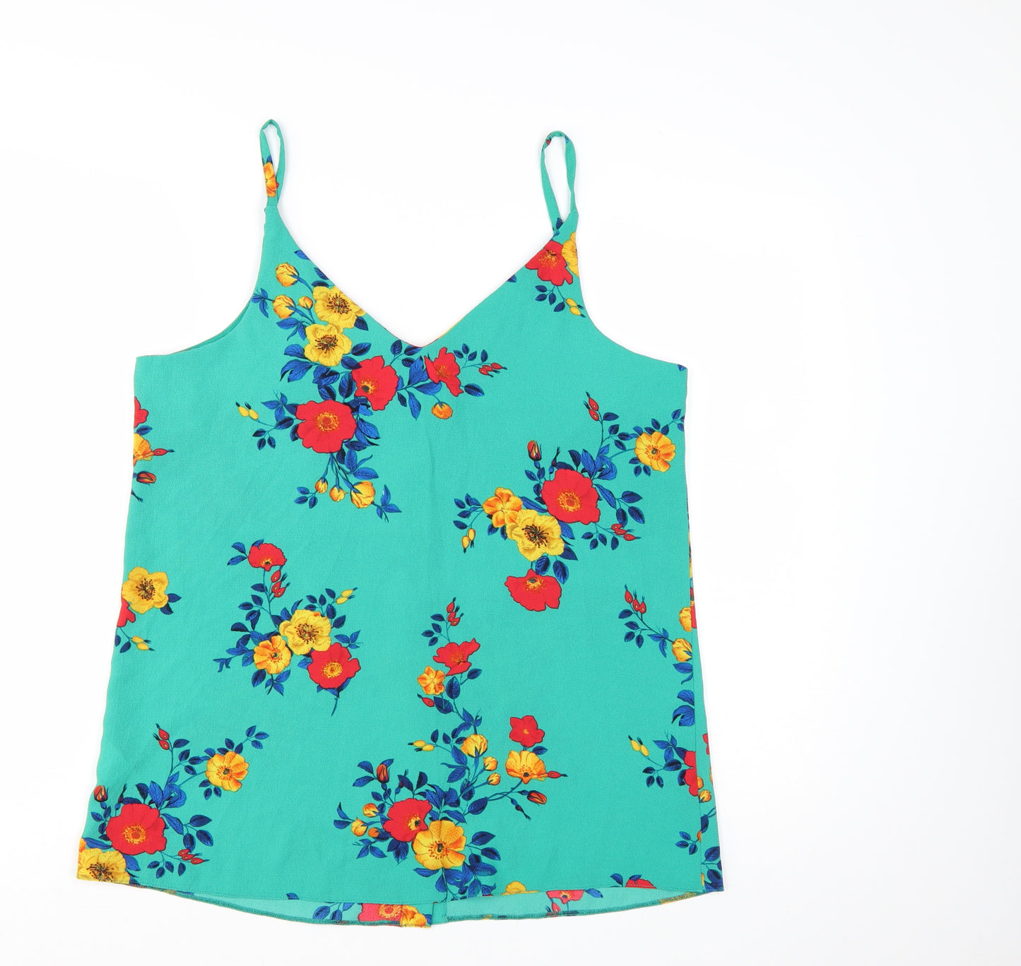 Papaya Women's Multicoloured Floral Camisole Tank Top Size 14