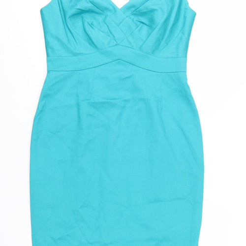 Marks and Spencer Women’s Green Size 14 Bodycon Dress