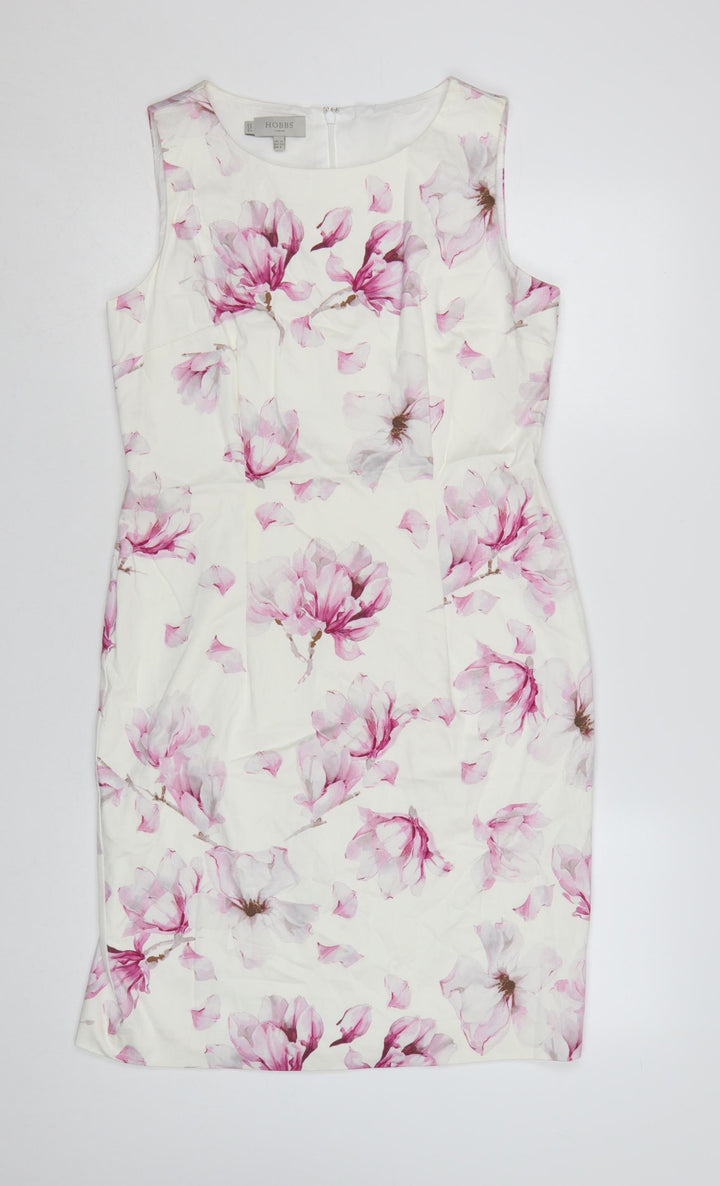 Hobbs Women’s Multicoloured Floral Sheath Dress Size 12