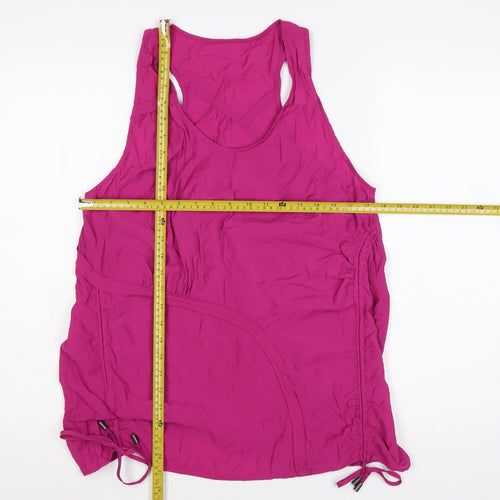 Next Women’s Pink Viscose Racerback Tank Top Size 16 Summer Casual