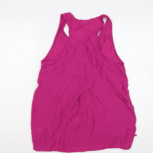 Next Women’s Pink Viscose Racerback Tank Top Size 16 Summer Casual