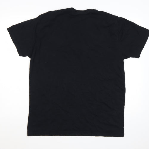 Steel City Cotton Works Men's Black XL Batman Gotham City Graphic T-Shirt