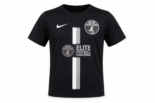 Nike Boys Black Dri-Fit Elite Football Coaching T-Shirt 13-14 Years