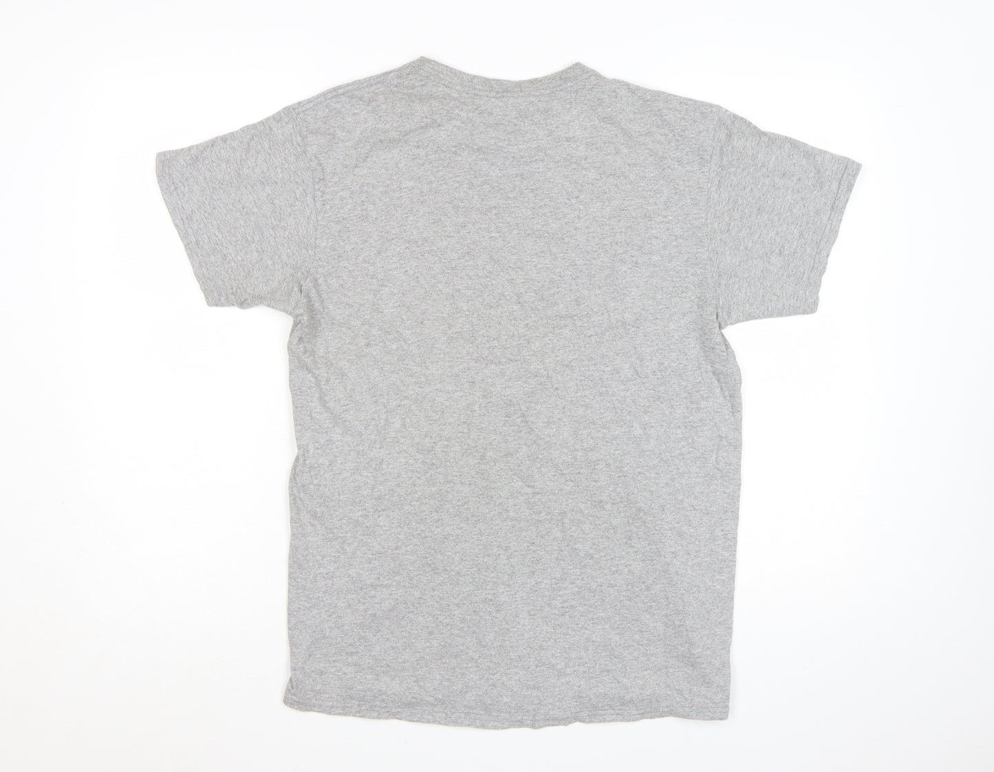 Delta Pro Weight Men's Grey Brooklyn New York Graphic T-Shirt Size M